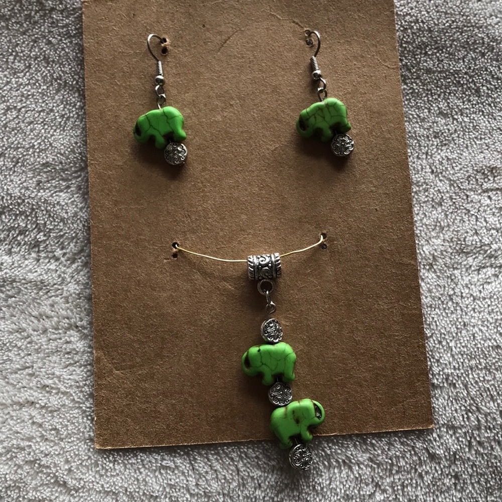 Elephant set bohemian style